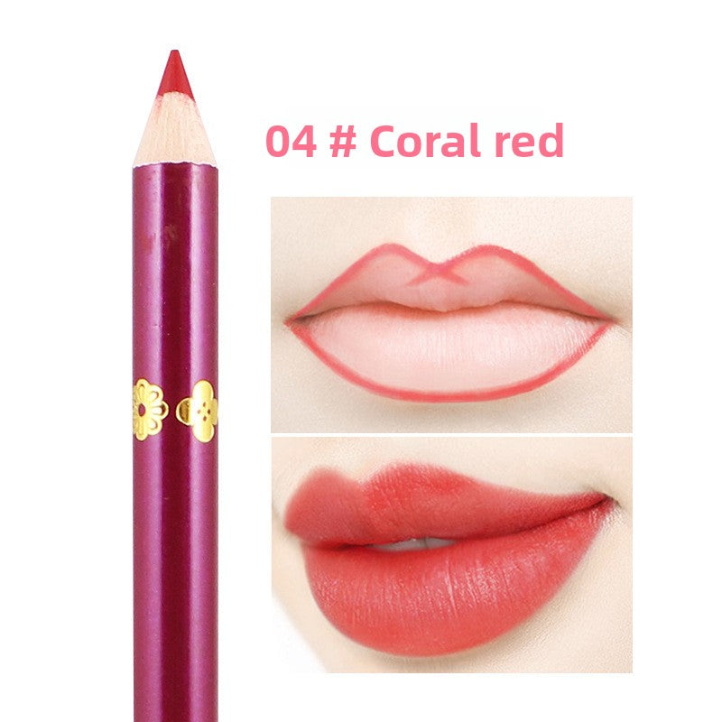 13-color lip liner hook line non-stick cup
