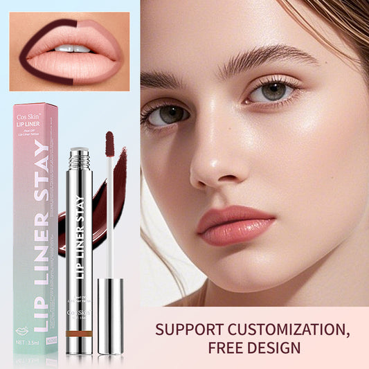 4-Color Matte Velvet Peel-Off Lip Gloss